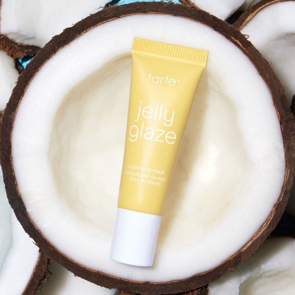 Tarte Jelly Glaze Anytime Lip Mask Toasted Coconut - Picture 3 of 16